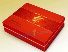中式春节高档礼盒交通工具